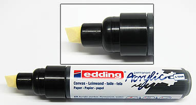 Acrylmarker Edding 5000 5-10mm tiefschwarz